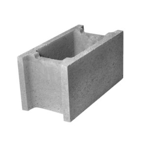 Bolțar fundație din beton 50x25x25 cm - Gri