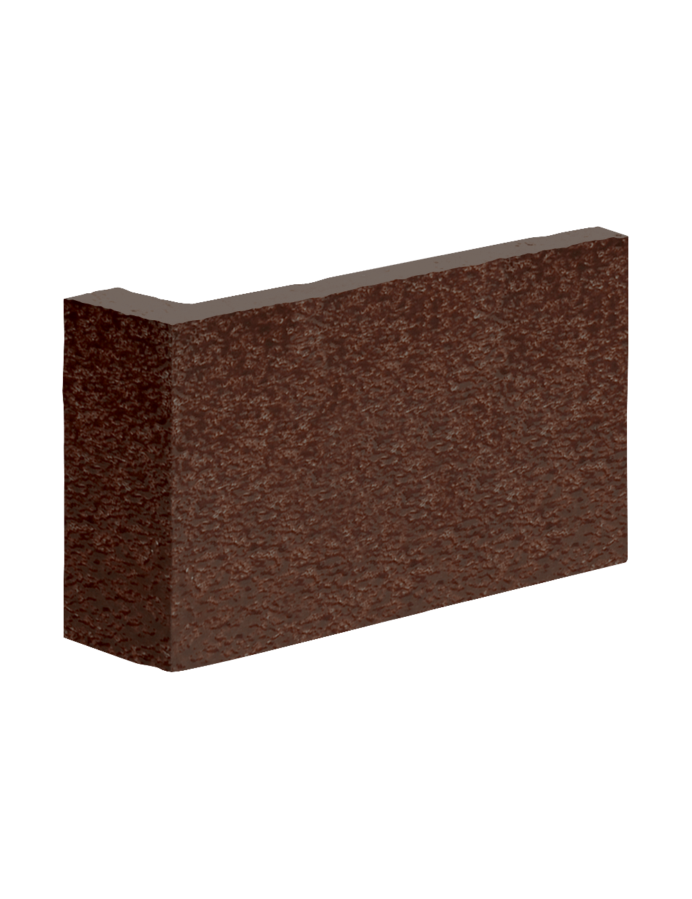 Colțar ceramic Klinker - Maro glazurat (Brown glazed) (RF02) 120/35X65X10