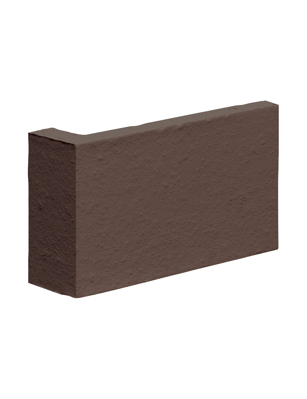 Colțar ceramic Klinker - Maro (Natural brown) (03) 120/35X65X10