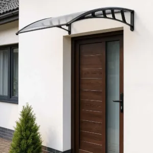 Copertină metalică cu plastic rigid, 1050x1200mm