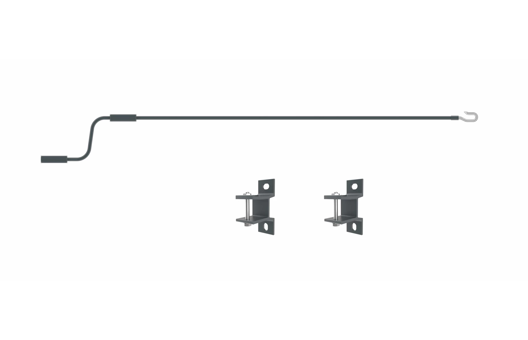 Copertină retractabilă - 300x250 cm Gri Antracit - imagine 6